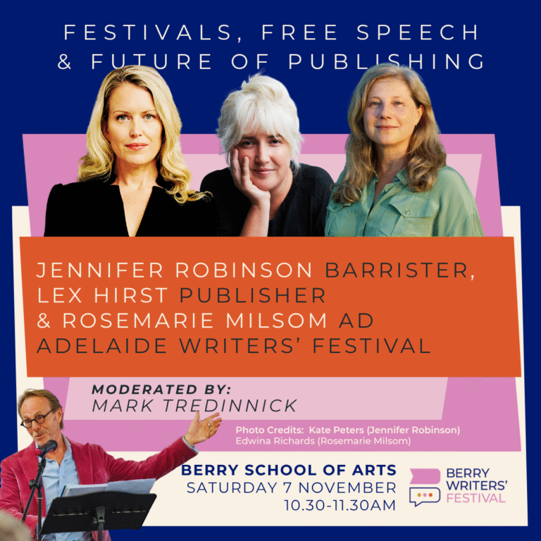 Festivals, Free Speech & the Future of Publishing