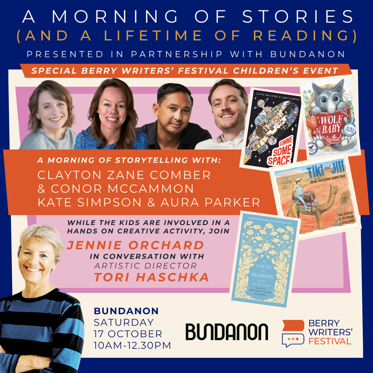 A morning of Stories and a lifetime of reading - special event at Bundanon
