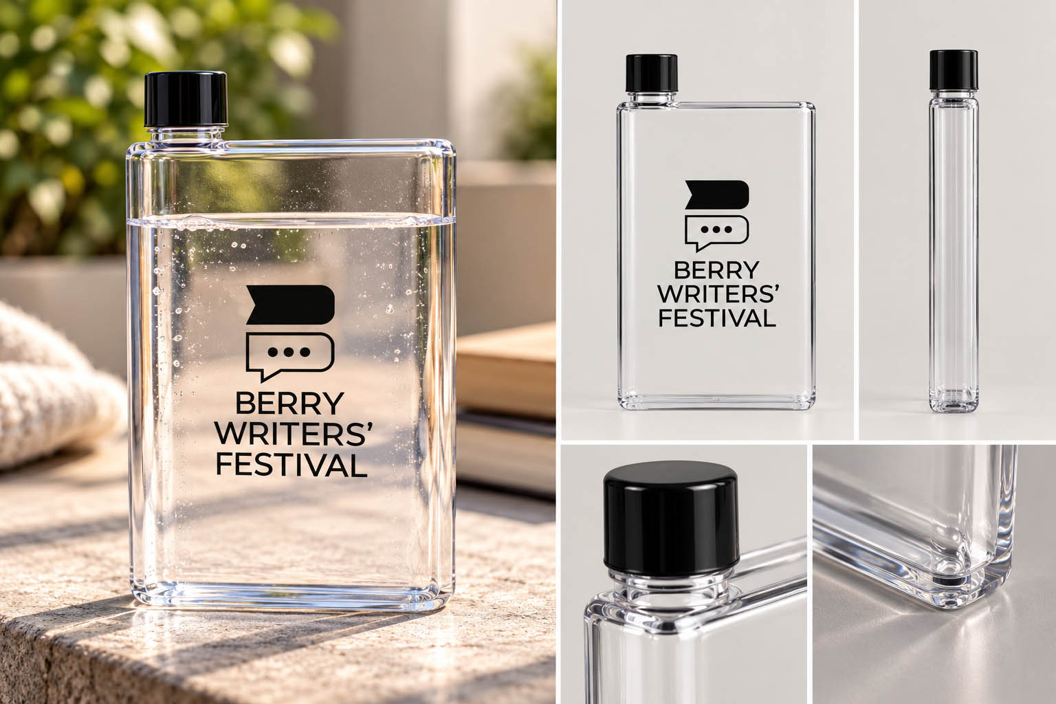 Berry Writers' Festival - Official Merchandise - Drink Flask