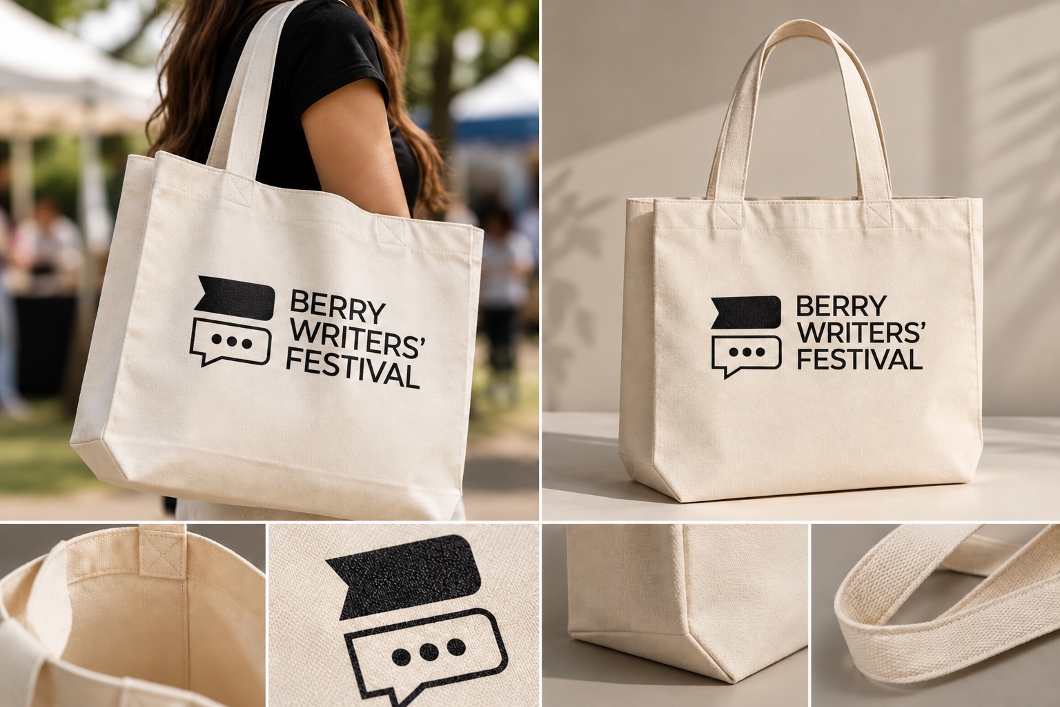 Berry Writers' Festival - Official Merchandise - Tote Bag